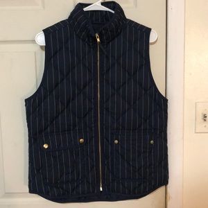 J. Crew navy vest